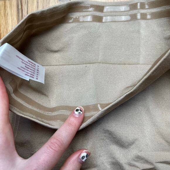 NEW Curveez Womens XL Signature Control High Waist Boy Short Shapewear Beige Tan - Picture 3 of 9